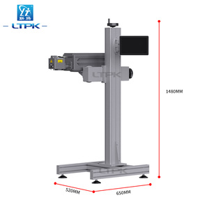 <span class=keywords><strong>Imprimante</strong></span> <span class=keywords><strong>laser</strong></span> CO2 automatique, facile à utiliser, machine de marquage et <span class=keywords><strong>d</strong></span>'impression en ligne pour l'emballage alimentaire et l'impression de boîtes en carton ondulé - Product Image 5