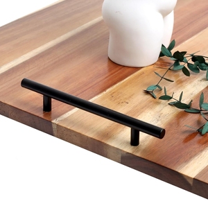 Planche à découper en bois naturel écologique pour cuisine, couvercle de cuisinière, protection de plan de travail pour évier de cuisine, plan de travail pour cuisinière à <span class=keywords><strong>gaz</strong></span>/électrique - Product Image 2