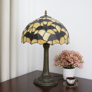 <span class=keywords><strong>Lampe</strong></span> de table en verre teinté <span class=keywords><strong>style</strong></span> chauve-souris noire, <span class=keywords><strong>lampe</strong></span> de chevet vintage pour chambre à coucher, bureau à domicile, décoration artistique Tiffany, <span class=keywords><strong>lampe</strong></span> de lecture - Product Image 2