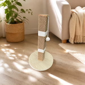 Árbol para Gatos FEDERAL Moderno, Compacto, Ecológico, con Rascador de Cuerda de Sisal Natural, Base de Madera, Mueble de Actividad para Mascotas, OEM - Product Image 3