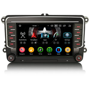 Erisin ES5535V Autoradio Android 16 con Schermo IPS 4G, DSP, RGB, BT5.0 Wireless, CarPlay, GPS per VW <span class=keywords><strong>Sharan</strong></span>, Seat, Skoda e Altre Auto - Product Image 1