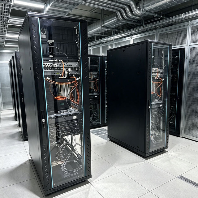 High Airflow Vented Door Custom Steel Server Rack 47U 600*800mm 19 Inch Data Center Network Cabinet for High-Density Hosting