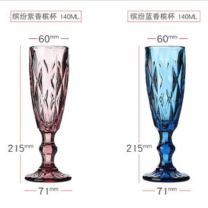 Verre Champagne <span class=keywords><strong>chic</strong></span> européen pour hommes et femmes, 1 pièce, fête d'anniversaire de <span class=keywords><strong>mariage</strong></span>, de noël et élégante - Product Image 6