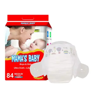 Private Label First Grade Bio-Baumwolle Budget Baby Windel Entsorgung Big Elastic Vorzeitige Neugeborene Größe 0 Trocken windeln