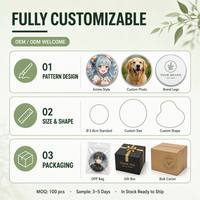 Nuevo Producto 2026: Pines de Personajes de Anime Japonés, Insignias 3D Lenticulares con Efecto de Movimiento y Reversible, Botones de Pimperón de Hojalata