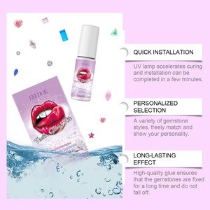 Kit de <span class=keywords><strong>Bijoux</strong></span> Dentaires à Succès : Kit de Pierres Dentaires avec <span class=keywords><strong>Colle</strong></span> UV et Strass, Adhésif <span class=keywords><strong>pour</strong></span> Pierres Dentaires - Product Image 3