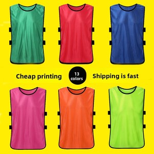 Chalecos Deportivos de Entrenamiento Competitivo para Adultos y Niños, Venta al Por Mayor de Fábrica, para Baloncesto y Fútbol, Tallas Grandes, de Poliéster con Correas - Product Image 6