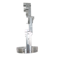 Cadre en alliage d'aluminium Ballwey argenté, usinage CNC 5 axes de précision, 90x150mm, certifié ISO9001, usinage OEM/ODM accepté