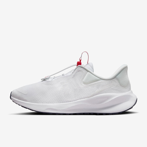 Men Black White Contrast Mesh Running <b>Shoes</b> Quick Release Lace <b>Sneakers</b> Shock Absorbing Cushion Sports Footwear - Product Image 2