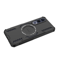 Étui de téléphone portable magnétique pour VIVO S2/T5e/T5 Lite/X300 FE/T5 Pro, design avec trous, PC+TPU, protection antichoc avec airbag