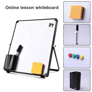 30X25cm Magnetic Kids Dry Board Frame <strong>Mini</strong> Drawing White Board Small Hanging Erase Boards Foldable <strong>Whiteboard</strong> With Pen - Product Image 6