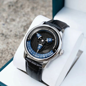 Reloj de Pulsera Mecánico de Cuero para Hombre de Lujo con Movimiento Automático Miyota 9039, Fabricante Personalizado - Product Image 1