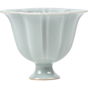 Guanlan Sky Blue Ru Kiln Ceramic <b>Tea</b> Cup Porcelain Stemless Small Cup For Kung Fu <b>Tea</b> <b>Set</b> - Product Image 5
