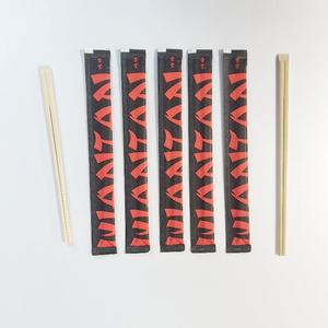 Palillos Japoneses TGYW Tensoge para Sushi, Empaquetados en Papel, Palillos Chinos de Bambú Personalizados con Logotipo - Product Image 3