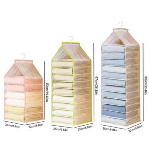 Supplier Competitive Price Handbag Wall 6 <b>Shelves</b> Hanging Pouch Easy to Clean Simple and Beautiful Organizer - Product Image 2