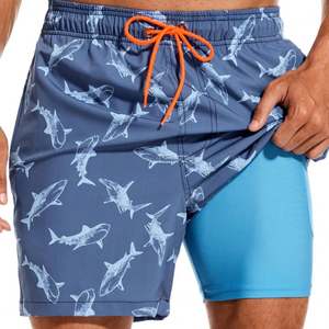 Pantalones Cortos Casuales OUTPACE Personalizados, Transpirables, Antiarrugas, de Secado Rápido, Estampados, para Hombre, Cintura Media, Traje de Baño con Logotipo Frontal - Product Image 4