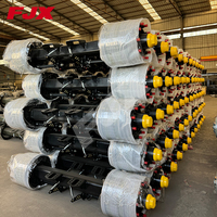Fabricant chinois d'essieux de semi-remorque de type allemand, empattement 1840, 12t/14t/16t/18t, essieux de camion lourds à vendre
