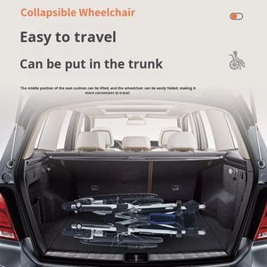 Electric Tricycle Luggage Travel Folding Convenient Wheelchair Electric Elderly Scooter - Product Image 3