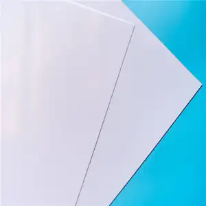 Aangepaste Dikte Grootte 0.3Mm Witte Inkjet Pvc Film Vel Roll Voor Drukblad Voor Id-Kaarten