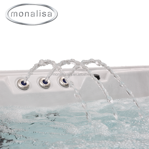 Spa extérieur <span class=keywords><strong>de</strong></span> qualité commerciale pour 6 personnes, hôtels, complexes hôteliers, acier inoxydable renforcé avec filtration haute capacité. - Product Image 2