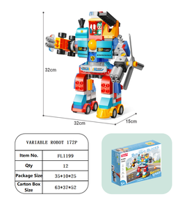 Bloques de Construcción de Robots FEELO <span class=keywords><strong>Super</strong></span> Machine, Juguetes Robóticos Educativos para Niños, Regalos Personalizados Directos de Fábrica, Se Aceptan OEM y ODM - Product Image 6