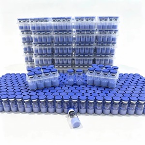 Fournisseur d'usine : Matière première cosmétique GHK-Cu 50mg de haute qualité (poudre lyophilisée bleue) - Product Image 1