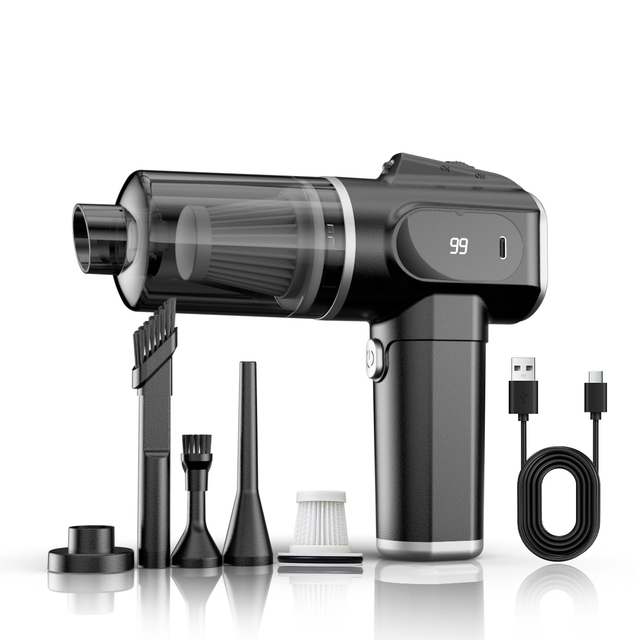 2025 Home Product Wireless Dry Silent Vacuum Cleaner Car Bagless Cyclonic Vacuum Cleaner & Floor Care with Blow For Cleaning