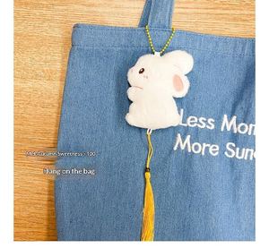 Colgante de Peluche de Conejo de Dibujos Animados, Regalo para Niñas, Adorno Bonito para Mochila Escolar, Modelo JYSS, Colgante para Llaves de Coche, Bolso, Cartera, para Mujeres - Product Image 2