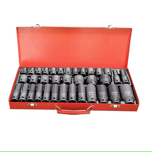 Hot Bán 35Pcs <span class=keywords><strong>1</strong></span>/<span class=keywords><strong>2</strong></span> Inch Sâu Ổ Cắm Bộ Công Cụ Kit Tác Động Cờ Lê Ổ Cắm Bộ - Product Image 1