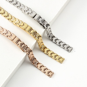 La correa de metal de acero para mujer es delgada y adecuada para el reloj pequeño Lola en oro, Rose Full Sky Star Polyishi <span class=keywords><strong>Wili</strong></span> Merck de 10 mm. - Product Image 6