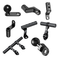 Szsmilin Personnalisé 25mm 1 Pouce Rotule Ram Mount Ball Adaptateur En Alliage D'aluminium Industrie AMPS Motif Base