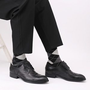 <span class=keywords><strong>Calze</strong></span> da Uomo di Alta Qualità <span class=keywords><strong>Taglie</strong></span> <span class=keywords><strong>Forti</strong></span> a Tubo Lungo in Cotone Antiodore per Lavoro - Product Image 4