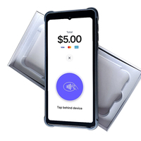 Certifié GMS Android 14 OS Front NFC Tap to Pay Tablet POS Android Handheld Pos Tablet Avec Front Nfc Reader QR Code Scanner
