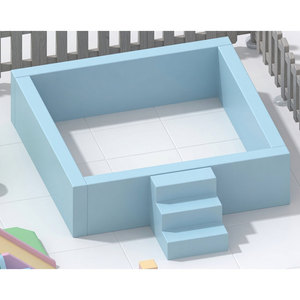 Ensemble de jeux d'intérieur en plastique coloré avec tunnel arc-en-ciel et bac à sable pour la maternelle - Product Image 5