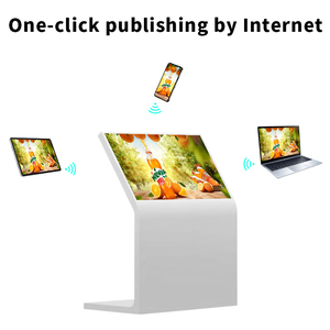 Self Service Kiosk 32 43 55 Inch L Shaped Touch <b>Screen</b> for Mall Bank Digital Signage Interactive L Shaped Kiosk - Product Image 2