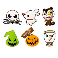 Tùy Chỉnh Bán Buôn Cổ Thêu Bí Ngô Halloween Sắt Trên Các Bản Vá Lỗi