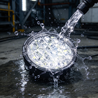Lumière de travail LED 3,5 pouces 18W, lumière DRL 2 en 1, étanche IP65, lampe de conduite auxiliaire 12V, lumière de jour pour véhicule