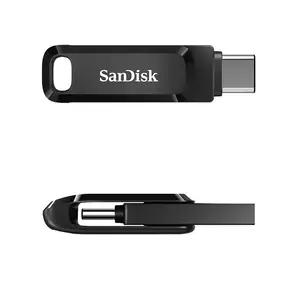 الأصلي القلم فلاشة مزودة بفتحة يو إس بي محرك 3.1 نوع ج الهاتف USB سانديسك SDDDC3 حملة القلم مع وتغ 128 جيجابايت الذاكرة عصا