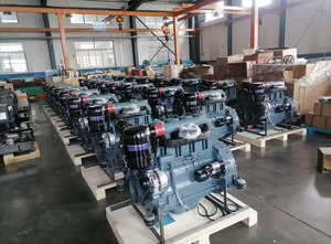 4 Cyl air Compressor Mini Farming Grinding Cornmeal Chaff Cutter Stone Wood Crusher Machine diesel Engine for deutz F4L913 - Product Image 3