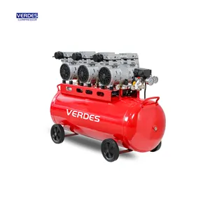 professional 100L 120L 180L 1.1kw air compressor piston air compressor oil free for dental chair 220V/384V/Customizable