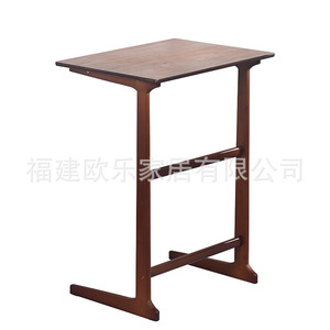 Movable <b>bamboo</b> bedside <b>table</b>, sofa side <b>table</b>, balcony computer <b>table</b>, home use, simple and luxurious study <b>table</b>, export. - Product Image 5