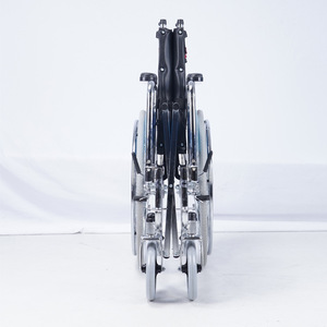 Fenghe Manual Wheelchair Steel Aluminum Alloy <b>Reclining</b> Commode Seat Mobility Aid for Elderly - Product Image 4