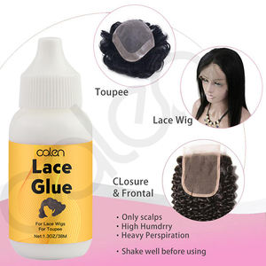 2020 Meilleure vente imperméable à l'eau forte tenue dentelle colle dissolvant organique pour cheveux secs et bouclés Service d'étiquetage personnalisé - Product Image 2