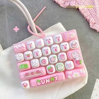 Clavier en plastique anti-stress 26 touches mignon, outil mécanique créatif pour la relaxation et le soulagement de la pression, modèle transfrontalier le plus vendu