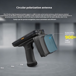 Cho chainway C72 UHF RFID cầm tay PDA máy quét siêu cao tần số kỹ thuật số Label <span class=keywords><strong>Reader</strong></span> <span class=keywords><strong>Writer</strong></span> đối với Walmart dành riêng cho cố định - Product Image 3