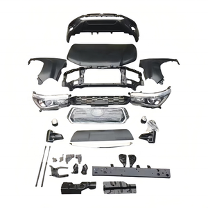 Piezas de parachoques delantero, kit de carrocería, guardabarros de capó de rejilla de conversión para Toyota Hilux <span class=keywords><strong>Vigo</strong></span> Rocco 2005-2016 - Product Image 1