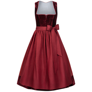 sachin and babi light blue dress Ruby Red Bow Dress  AriasClothing