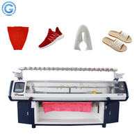 Machine à tricoter automatique à grande vitesse pour chaussures, 72 pouces, jacquard, style complet (tricotage en chaîne et plat), composants de moteur principal, engrenages et roulements