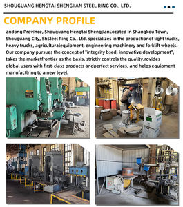 Llantas de carretilla elevadora de acero de alta calidad 5.50Fx10 para llanta de ruedas de 10 pulgadas - Product Image 5