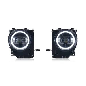 Kit de modification de phares TYPY 2024 pour LC76, style G, avec lentilles LED et feux de jour 12V, neuf - Product Image 6